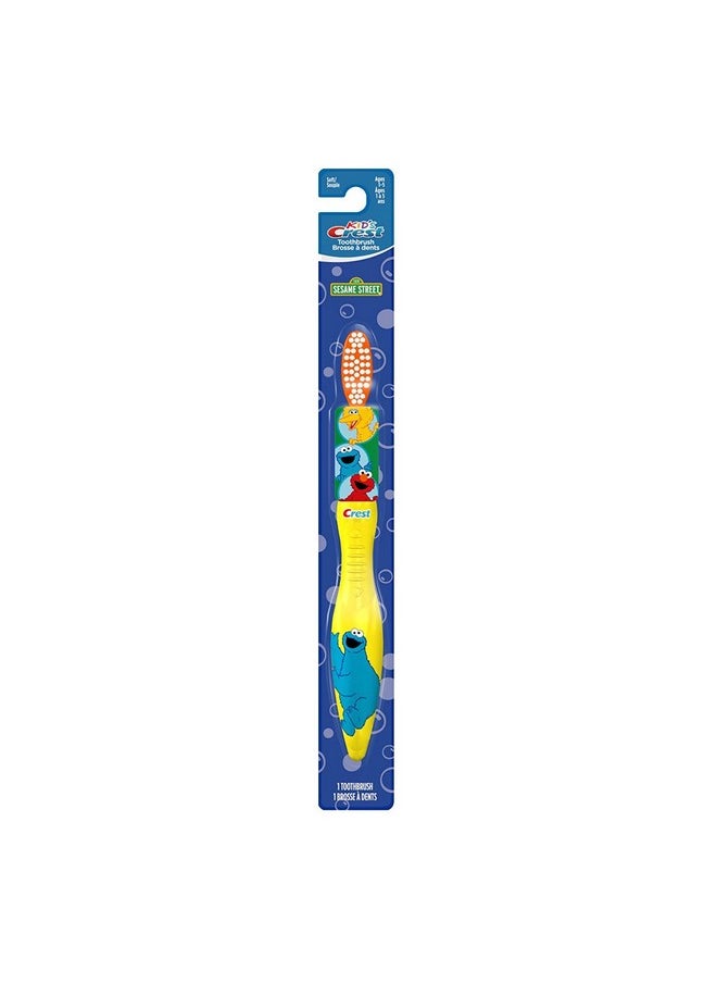 Kid'S Sesame Street Soft Bristles Toothbrush, 1 Ct