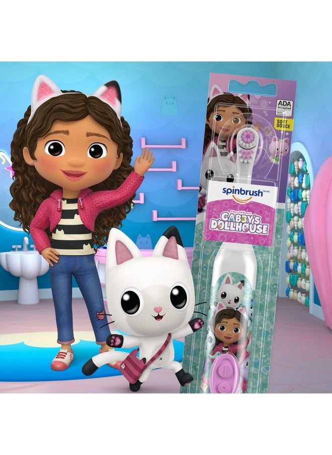 Gabby'S Dollhouse Kids Electric Battery Toothbrush