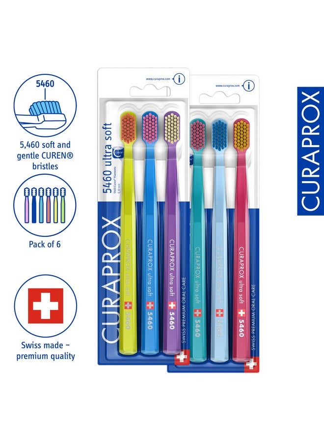 5460 Ultrasoft Toothbrush, 6 Pack