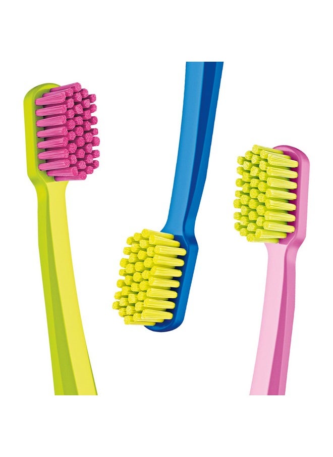 Cs 5460 Extra-Soft Toothbrushes For Adults, Sensitive-Gum-Safe Ultra-Fine Filaments And Compact, Slightly Angled Toothbrush Head For Improved Tooth And Gum Health, Pack Of 2