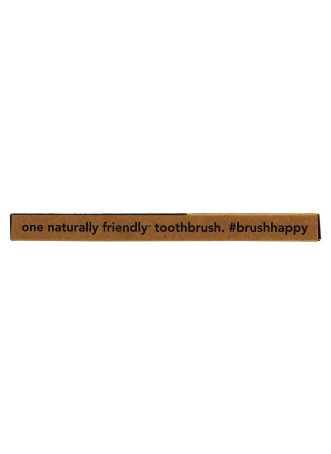 Bpa Free Charcoal Bristle Toothbrush - Soft - 1Ct Black