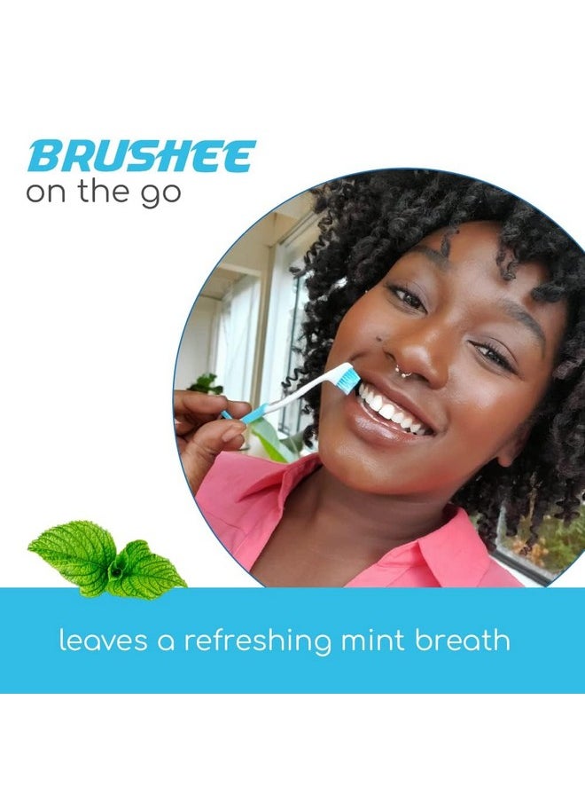 - The Evolution Of Oral Care | 3-In-1 Tool (Pre-Pasted Mini-Brush + Floss + Pick) | Individually Wrapped | Disposable | Prepasted Travel Toothbrushes | Small Adult Toothbrush - (24-Pack)