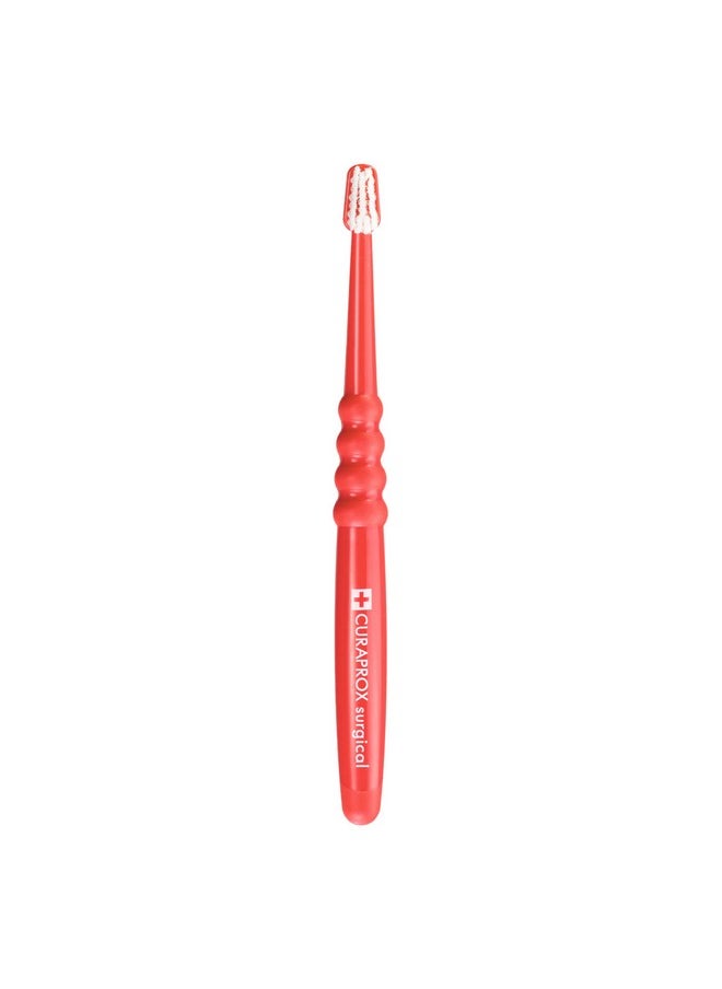 Cs Surgical Mega-Soft Toothbrush, Red