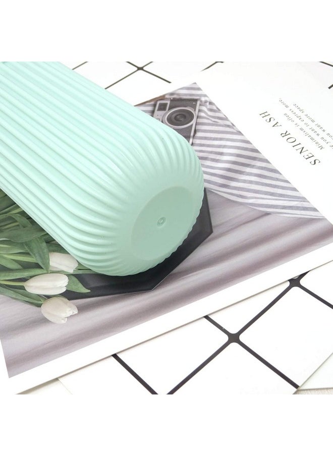 Portable Plastic Toothbrush Toothpaste Cup Case Box Holder Container For Travel (Green)