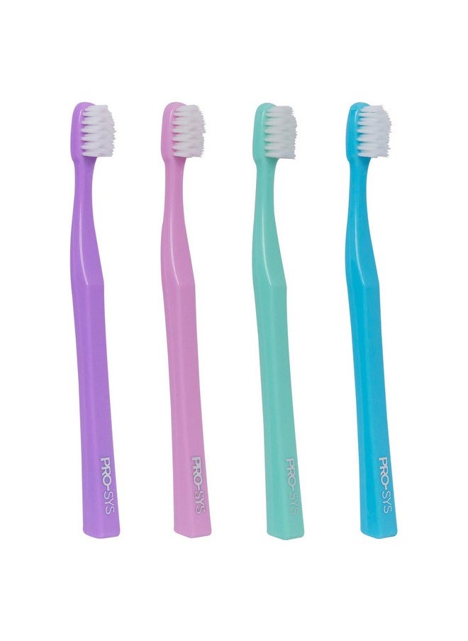 ® Extra Soft Toothbrush With Double Tapered Bristles For Extra Sensitive Gums, Pack Of 4 (Ada Accepted)