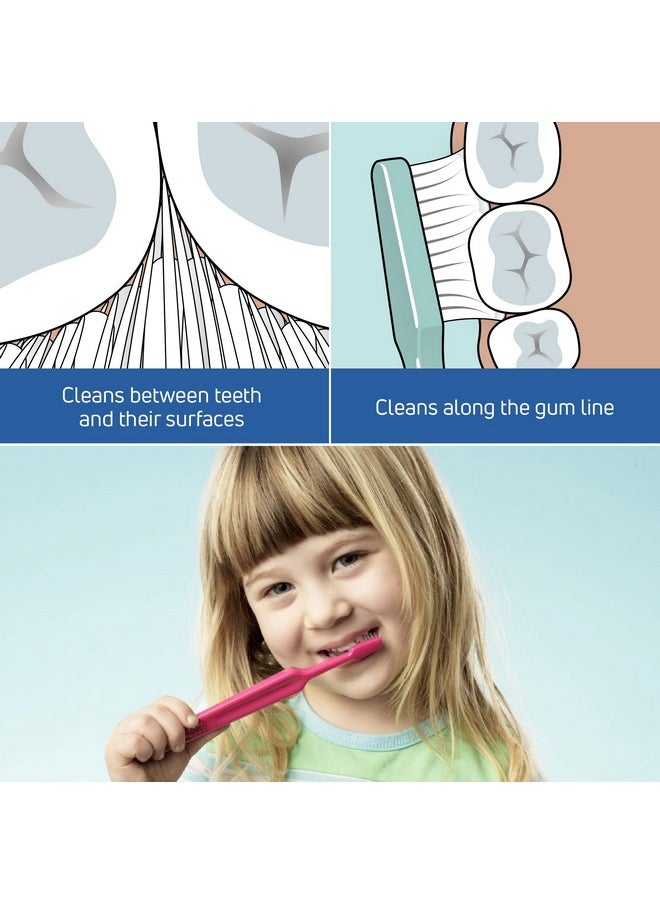 Kids Toothbrush, Extra Soft Kid And Toddler Toothbrush For Ages 3+, 4 Pack