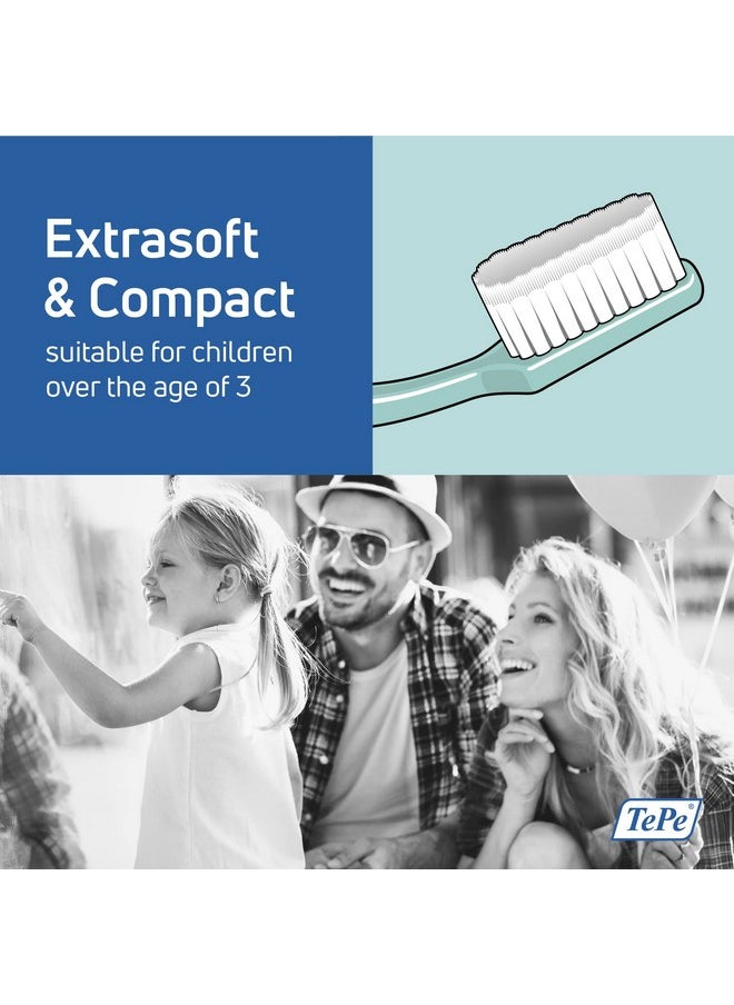 Kids Toothbrush, Extra Soft Kid And Toddler Toothbrush For Ages 3+, 4 Pack