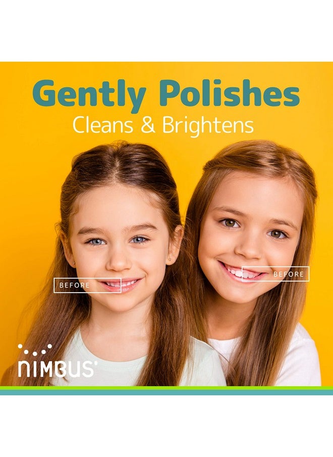 Nimby Kid'S Extra Soft Toothbrushes For Sensitive Teeth And Receding Gums, Periodontist Design Plaque Remover Travel Toothbrush, Individually Wrapped (4 Pack, Colors May Vary)
