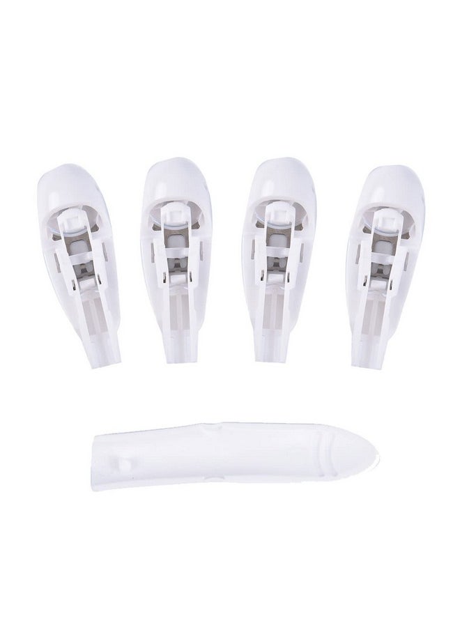 Sensitive Replacement Toothbrush Heads Compatible With Oral-B Cross Action Power 3733 4732,Rotating Powerhead And Crisscross Bristles (White)