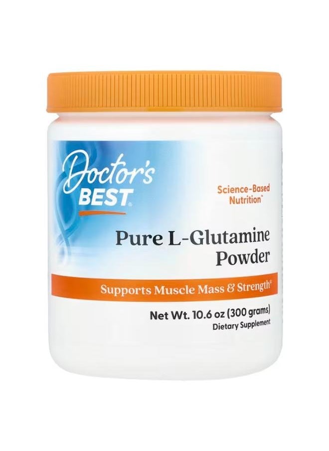 Pure L-Glutamine Powder, 10.6 oz (300 g)