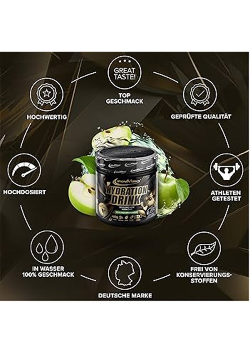 IronMaxx, Hydration Drink, Sour Green Apple, 480g