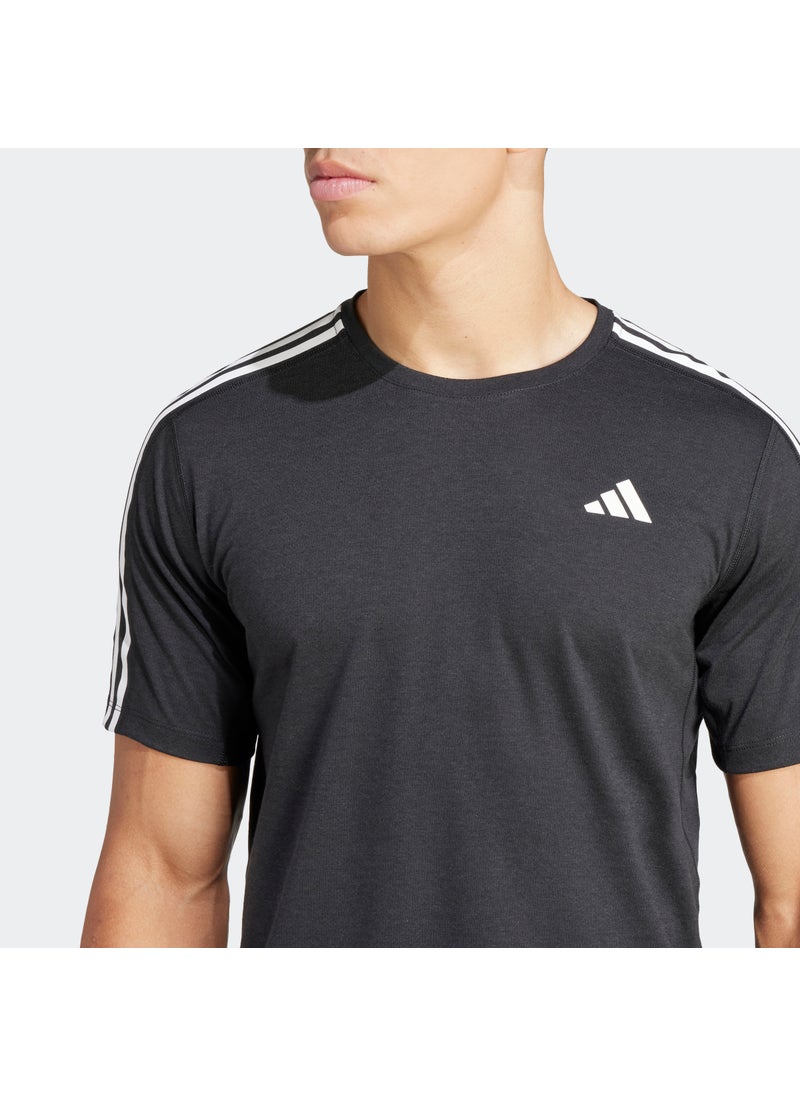 Own the Run 3 Stripes T-shirt