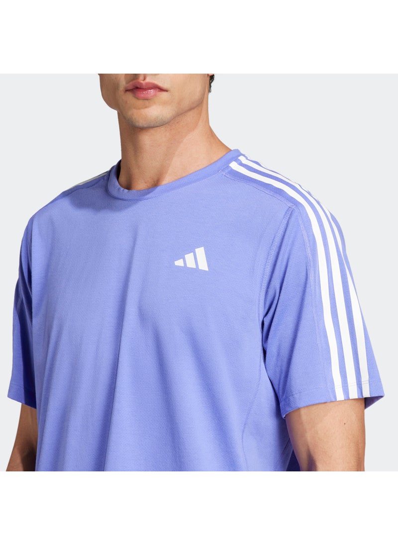 Own the Run 3 Stripes T-shirt