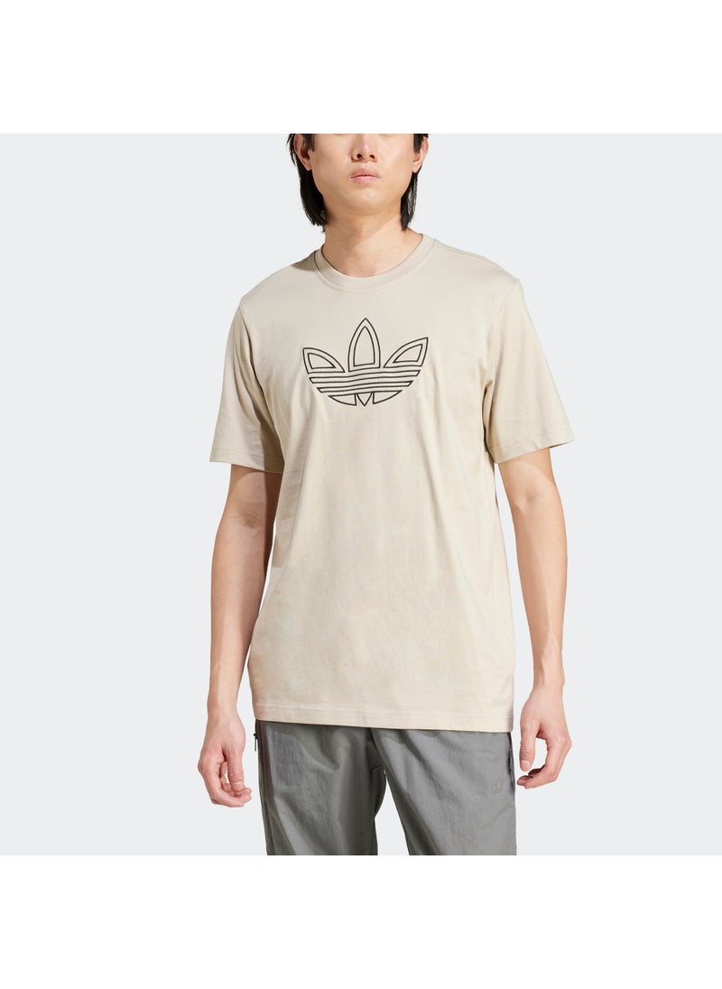 OUTLINED TREFOIL TEE