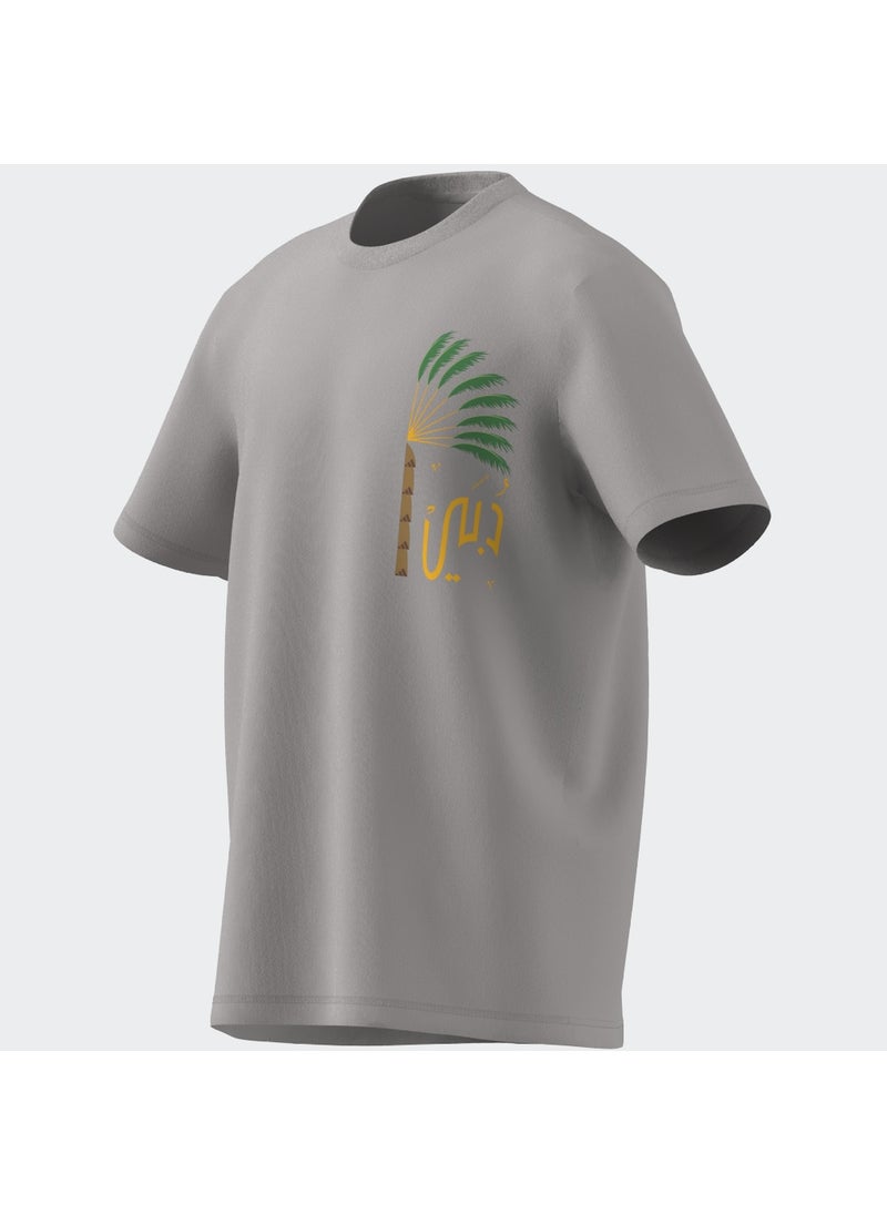 DUBAI PALM GRAPHIC TEE