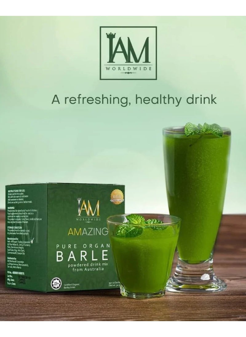 Amazing barley pure organic barley powder drinks