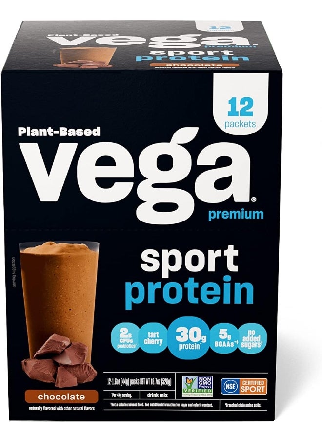 Sport Premium Protein Chocolate, 12 X 44 Gm