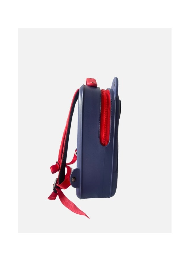 Student Bag Girls Boys Satchel Bags Gift Backpack Colorful Rubber Waterproof for Kids Navy Blue