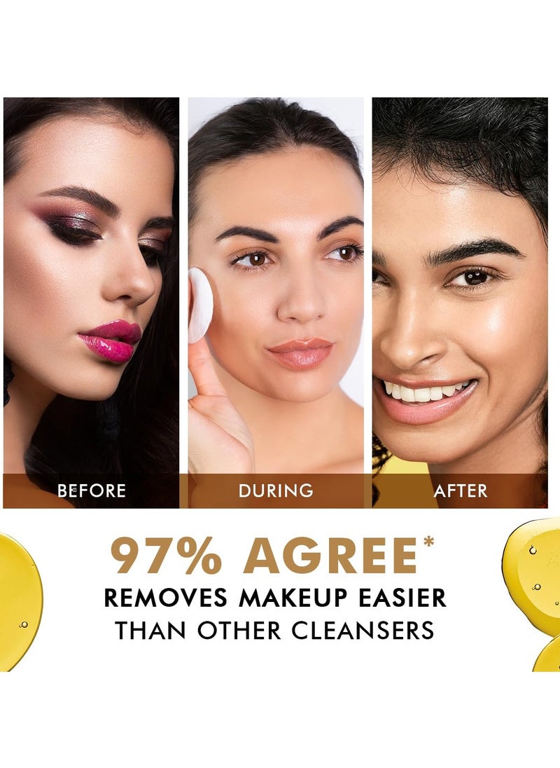 Conscious Chemist® Oil Cleanser for Face | 100ml | Cleanser for oily skin, Face Cleanser with Olives for Women & Men with SPF & Impurities For Soft & Glowing for all Skin, Natural Oil - Daily Dissolve