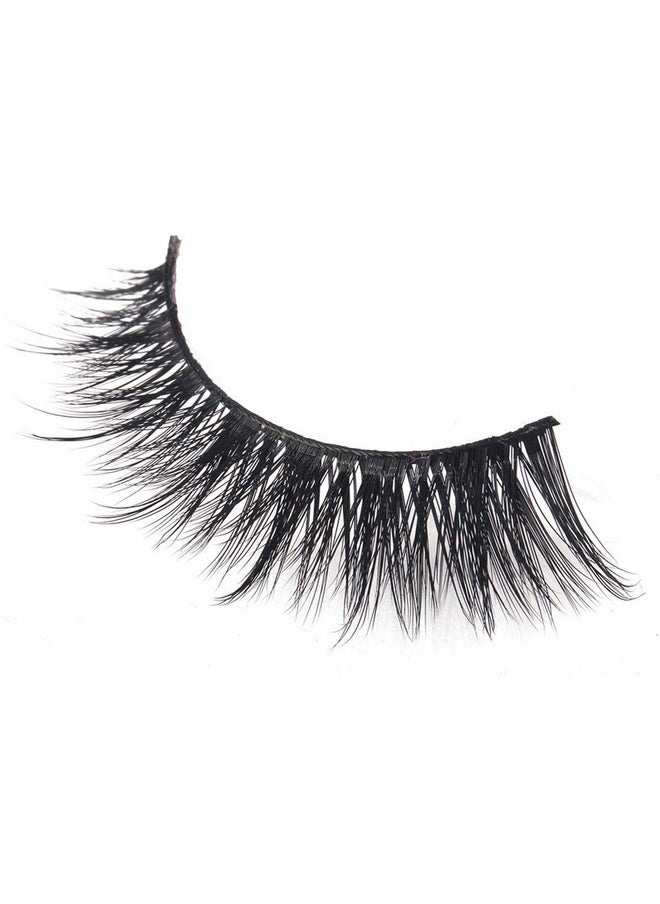 False Eyelashes Long Natural 3D Fake Eyelash | Soft, Comfortable, Non-Irritating, Lightweight & Reusable, Me-Mia- The Fallback 1 Pair