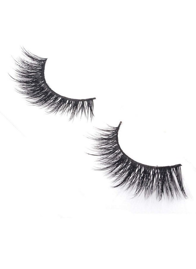 False Eyelashes Long Natural 3D Fake Eyelash | Soft, Comfortable, Non-Irritating, Lightweight & Reusable, Me-Mia- The Fallback 1 Pair