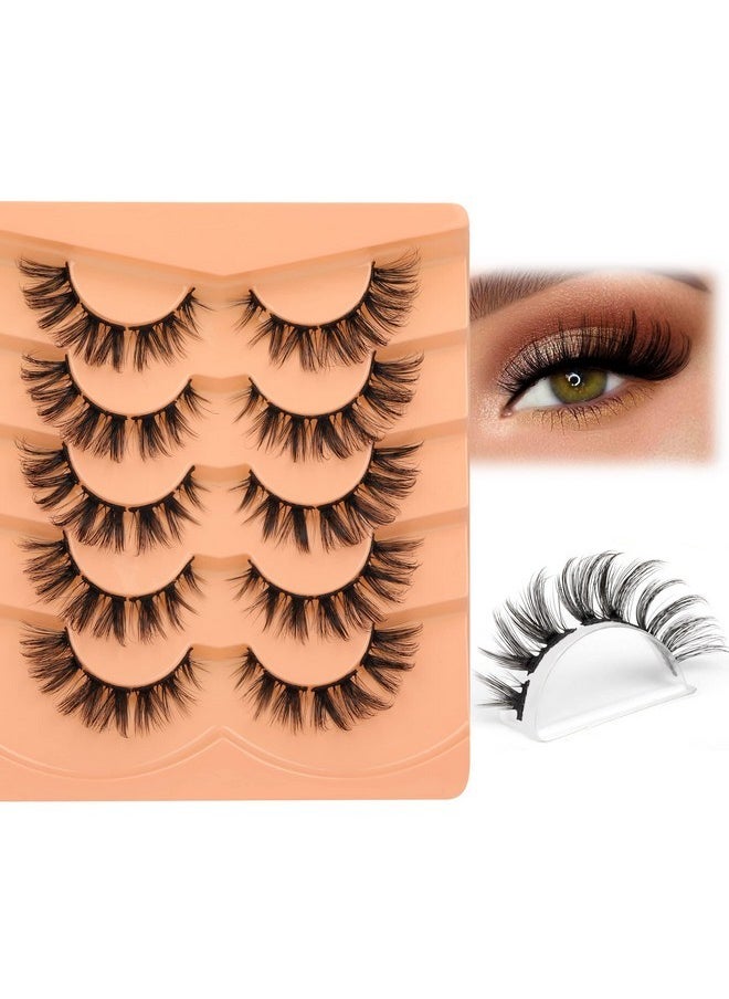 Usters Natural False Eyelashes Mink Individual Lashes Wispy Fluffy Cluster Eyelashes Diy Lash Extensions D Curl Cluster Eyelashes Multipack By Eefofnn