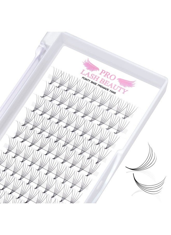 Premade Fans Eyelash Extensions 5D-D-0.10-10 Premade Volume Lash Extensions Pointed Base Fans 0.10 Premade Volume Fans C D Curl(5D-D-0.10,10 Mm)