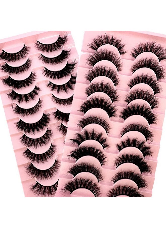 Soft Mink Eyelashes 3D Curl Winged End Eye Elongated Fake Lashes Thick Handmade Natural False Eyelash Messy Cross Lash Wholesale (G1-002)