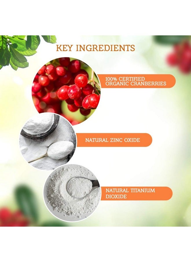 Ultra Matte Mineral Water Resistant And Sweat Resistant Sunscreen Cream - Spf 40 | Pa+++ (100G)