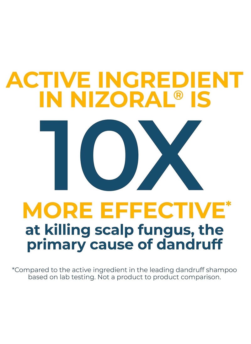 Nizoral Anti-Dandruff Shampoo with 1% Ketoconazole, Fresh Scent, 14 Fl Oz