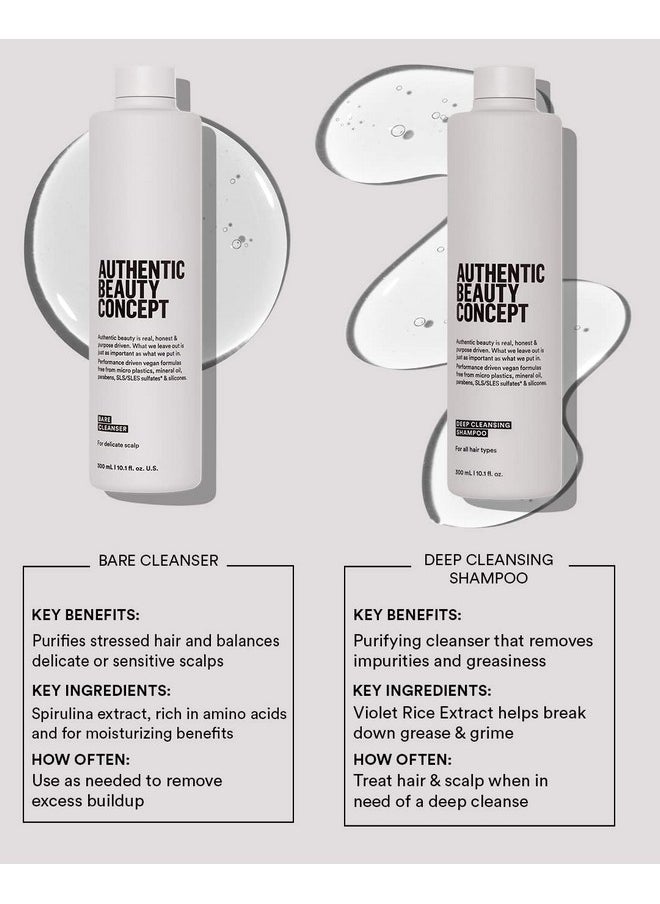 Deep Cleansing Shampoo | Purifying Cleanser | Removes Impurities & Grease | All Hair Types | Vegan & Cruelty-Free | Sulfate-Free | 10.1 Fl. Oz.