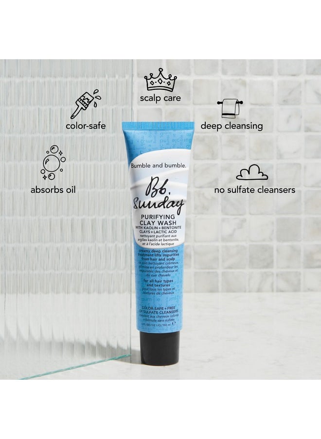 Sunday Purifying Clay Wash, 5 Fl. Oz.