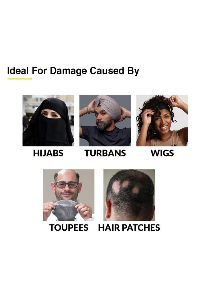 Kairfoll Rosemary Oil Shampoo For Hair Growth|Crown Guard Shampoo For Hijab,Turbaned Hair&Wigs|Hair Patches&Toupee|Shampoo For Women&Men|Sulphate And Paraben Free Shampoo - 200 Ml