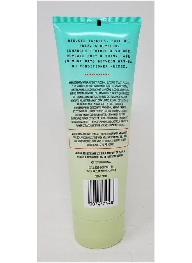 Trader Joe’S Cleansing + Conditioning Hair Wash 8Oz/236Ml (Pack Of 1)