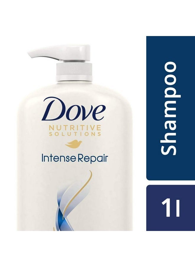 Intense Repair Shampoo For Damaged Hair,Makes Hair Smooth And Strong, 1 Ltr