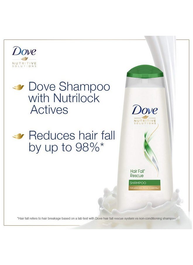 Hair Fall Rescue Shampoo For Weak Hair Prone To Hairfall, Deeply Nourishes From Roots Up And Reduces Hair Fall By Up To 98%, 1 Ltr