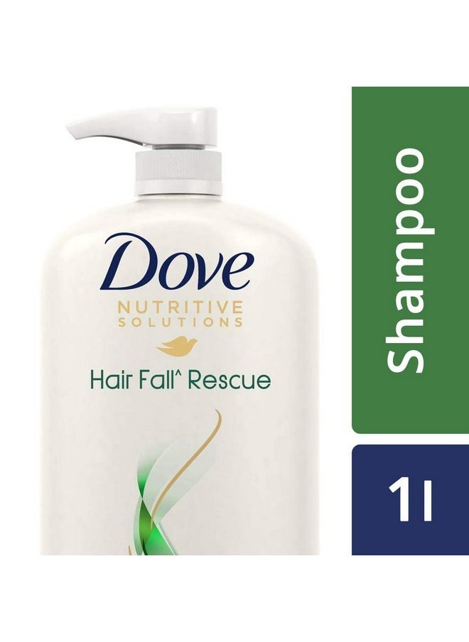 Hair Fall Rescue Shampoo For Weak Hair Prone To Hairfall, Deeply Nourishes From Roots Up And Reduces Hair Fall By Up To 98%, 1 Ltr