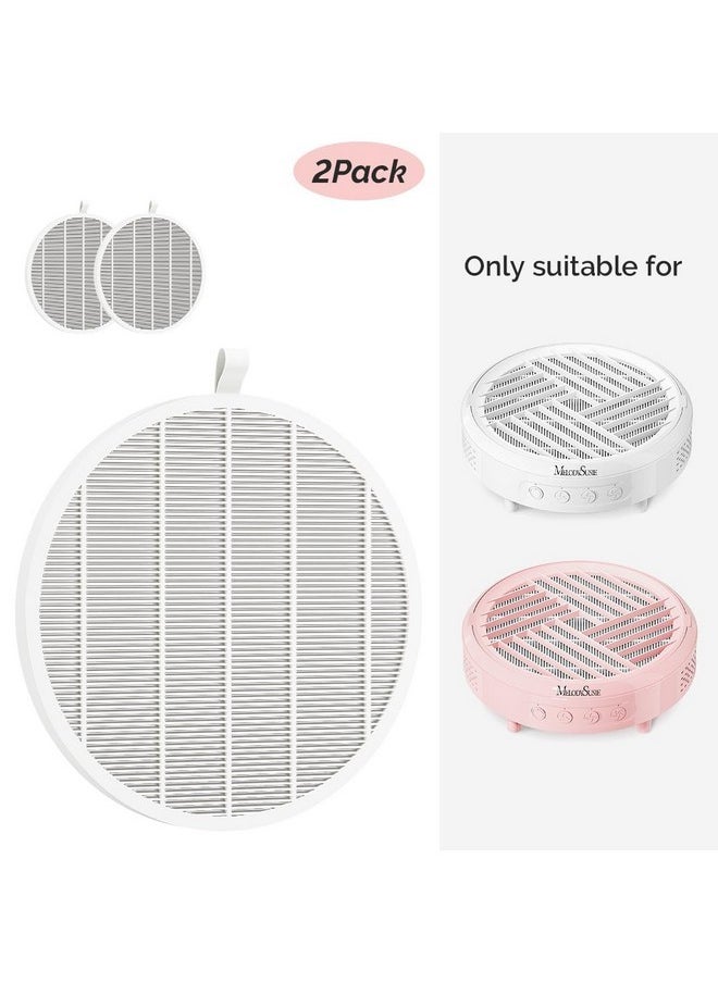 Hpro Nail Dust Collector Replacement Filter,2 Pack Reusable Dust Filter Only For Melodysusie Hpro Nail Dust Collector Vacuum Fan Dust Collector Extractor Electric Dust Suction Machine