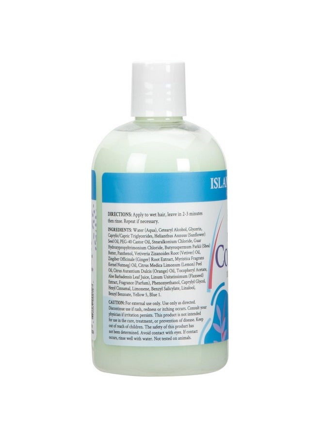 Botanicals Moisturizing Conditioner For Dry Hair, Island Tranquility, 100% Vegan & Cruelty-Free, Green Tea Lemongrass Scent, 12 Fl Oz