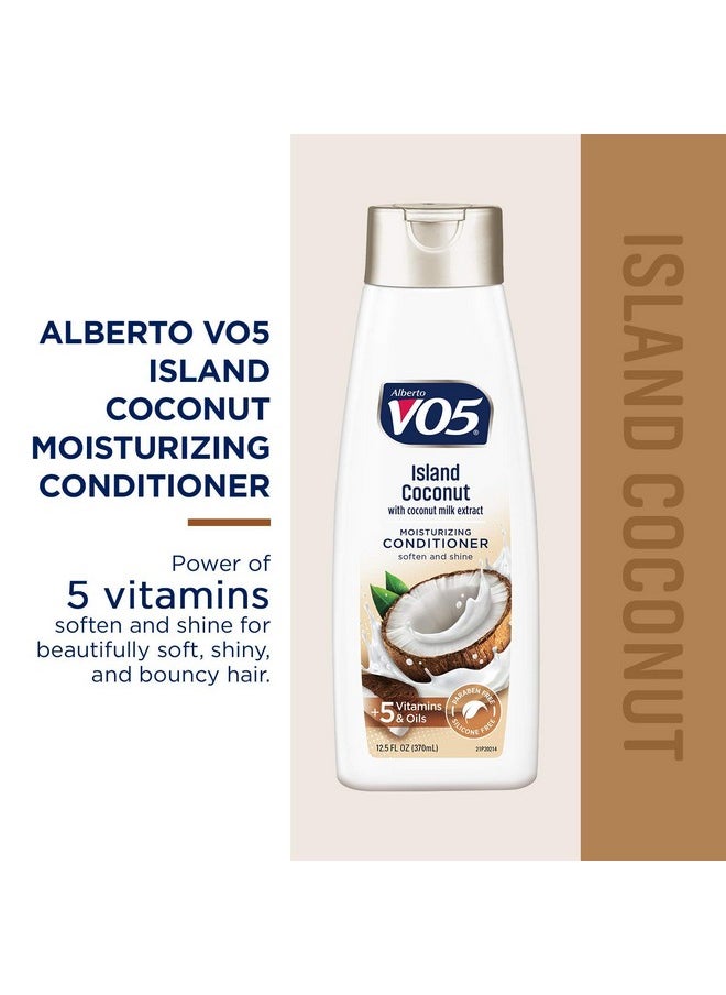 Conditioner Silky Experience Island Coconut 12.5 Oz (Packaging May Vary)