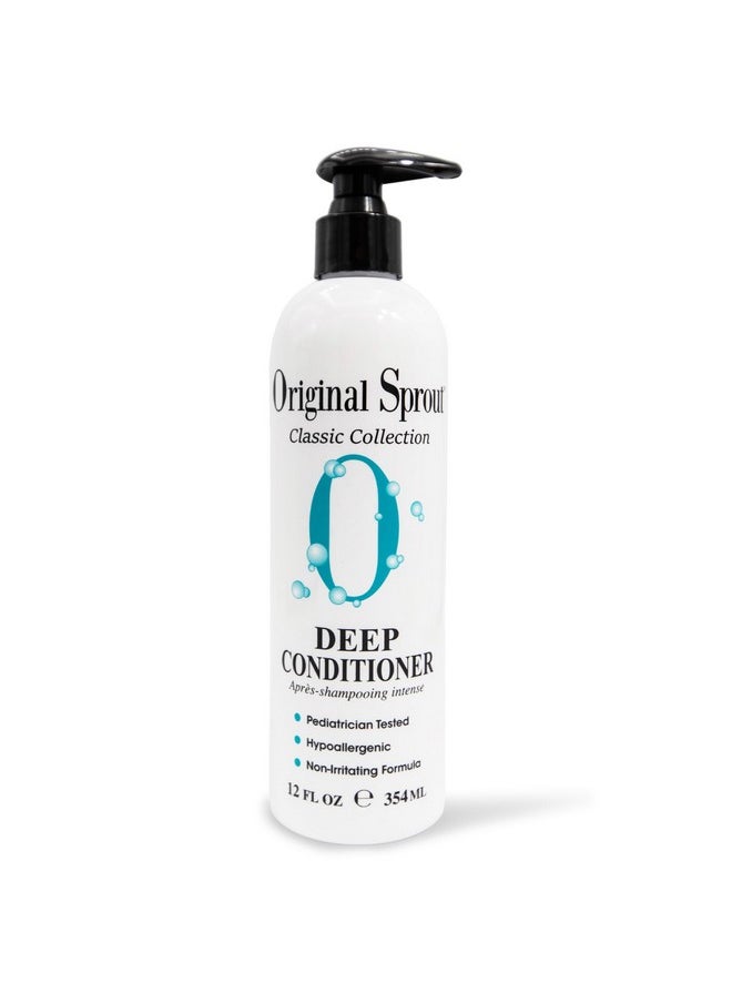 Deep Conditioner For All Hair Types, Vegan Conditioner, 12 Oz. Bottle