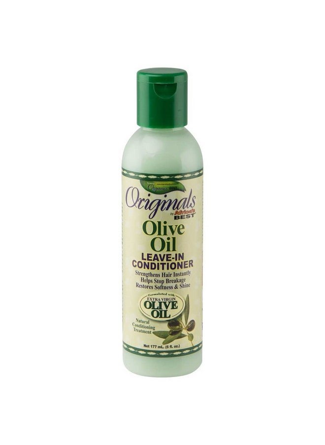 Olive Oil Leave-In Conditioner, Stop Breakage And Strengthen Hair Instantly, Restores Shine, Moisturizing, Strengthening, Revitalizing, 6 Oz