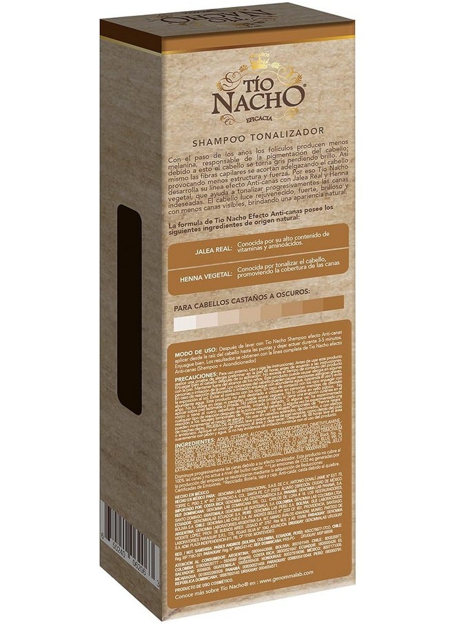 Tio Nacho Efecto Anti-Canas, Acondicionador Anti-Caída Con Henna Egipcia, 14.03 Fl Oz (Pack Of 1)