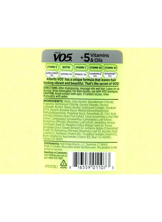 Bal Escapes Kiwi Lime Squeeze Conditioner By Alberto Vo5, 15 Ounce