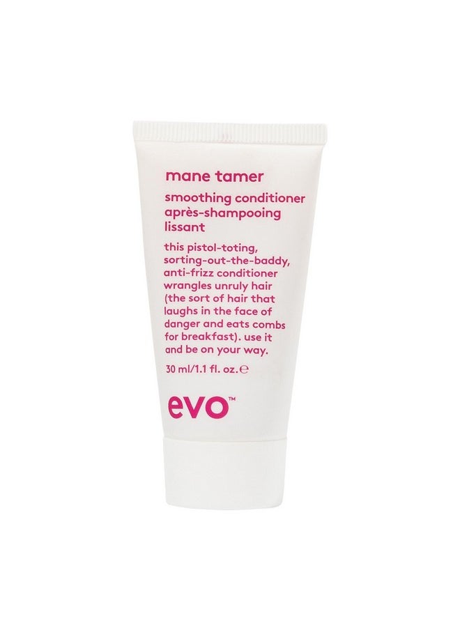 Mane Tamer Smoothing Conditioner - Cleans, Smooths, & Strengthens Hair - Reduces Frizz - Travel Size, 30Ml / 1.1 Fl Oz