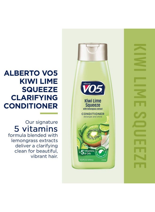 Erto Vo5 Herbal Escapes Kiwi Lime Squeeze Clarifying Conditioner, 12.5 Ounce