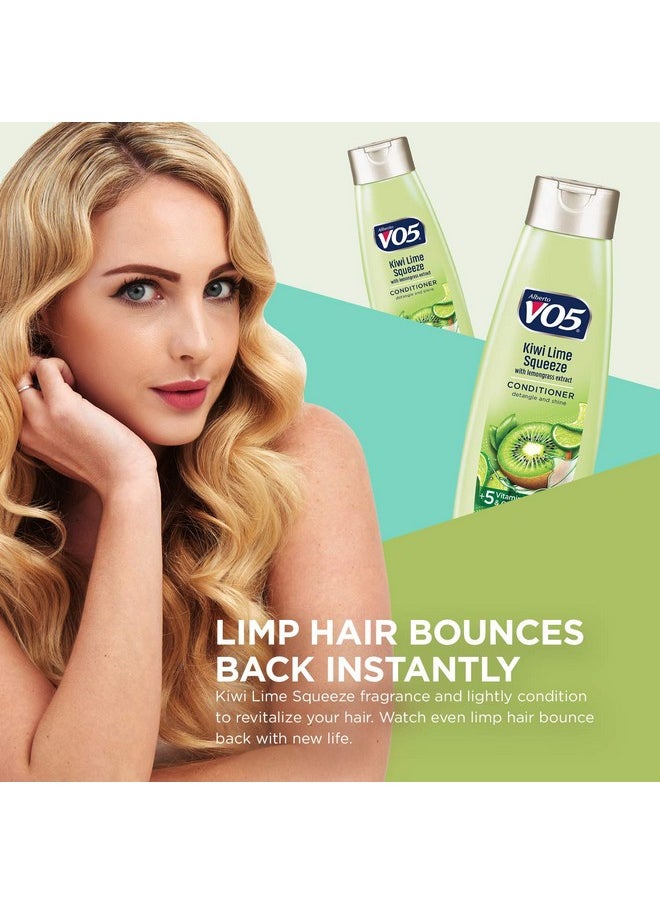 Erto Vo5 Herbal Escapes Kiwi Lime Squeeze Clarifying Conditioner, 12.5 Ounce