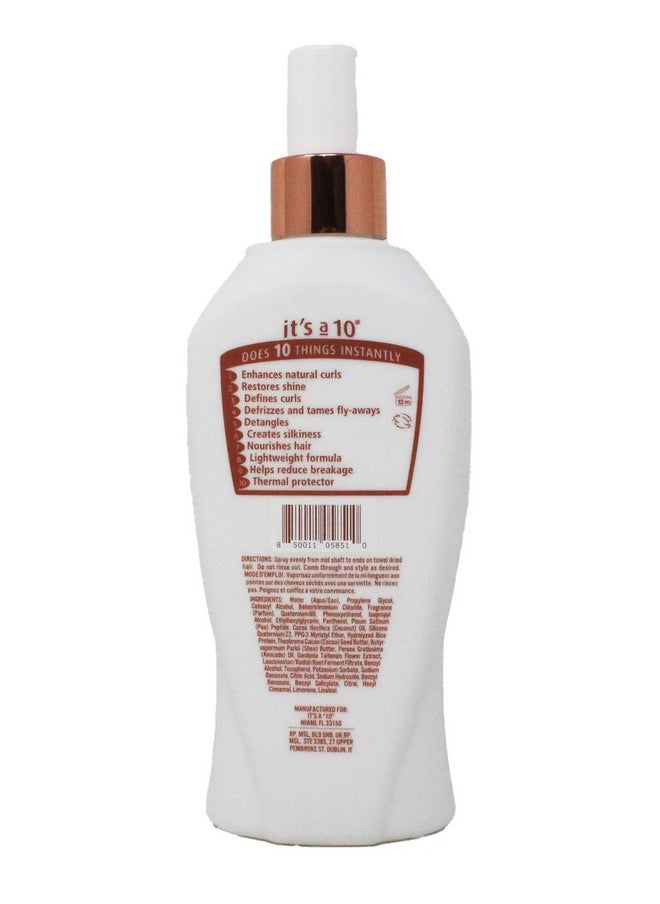 Coily Collection Miracle Leave-In 10 Ounce, Yellow