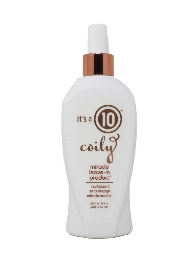 Coily Collection Miracle Leave-In 10 Ounce, Yellow