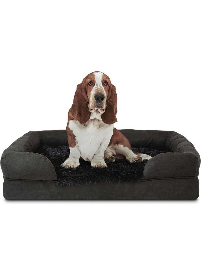 Premium Plush, Foam Fiber Filled Oxford Fabric Material Dog & Cat Beds